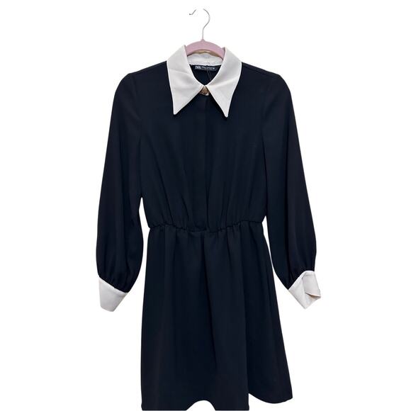 Zara Feminine Old Money Fancy Dress Size XS Blogger Favorite 9878/184/800 - Picture 6 of 9